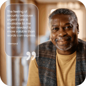 Patient Quotes: Bernard